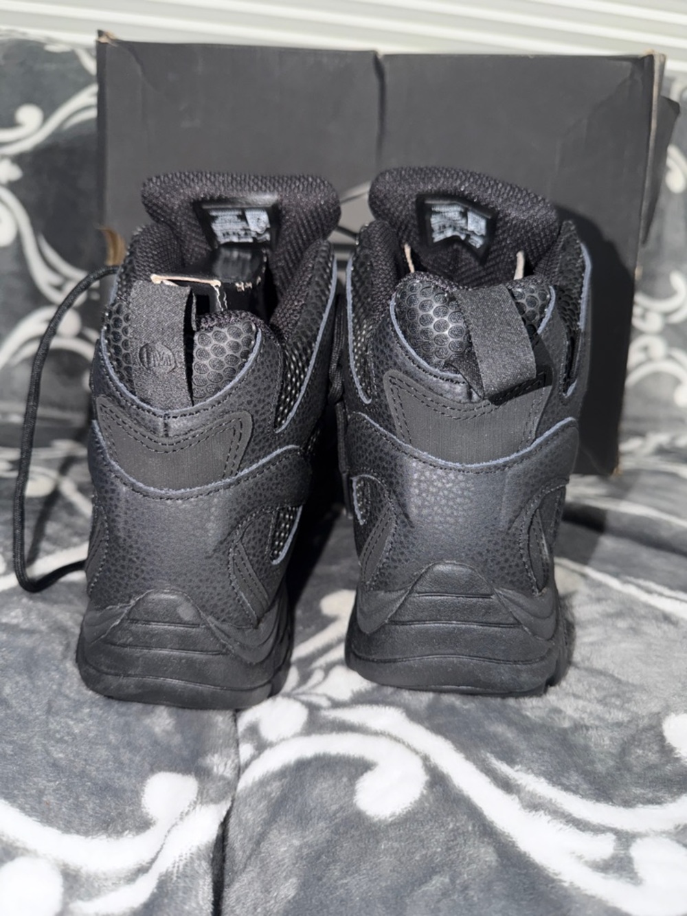Merrell Men's Black Tactical Hiking Boots - Picture 4 of 6